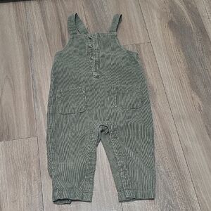 Old Navy Olive Green Kids Overalls